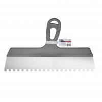 Шпатель зубчатый «Эксперт» из нержавеющей стали 350мм, 8х8мм Шпатель зубчатый «Эксперт» из нержавеющей стали 350мм, 8х8мм