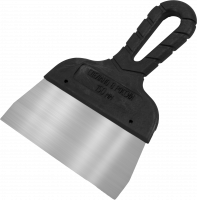 Шпатель с черной ручкой нержавеющая сталь 150мм Шпатель с черной ручкой нержавеющая сталь 150мм