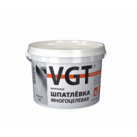 Шпатлевка многоцелевая акриловая для наружних и внутренних работ 1кг VGT Шпатлевка многоцелевая акриловая для наружних и внутренних работ 1кг VGT