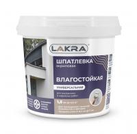 Шпатлевка акриловая универсальная для внутренних и наружных работ Лакра 1,5кг Шпатлевка акриловая универсальная для внутренних и наружных работ Лакра 1,5кг