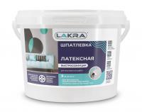 Шпатлевка латексная для внутренних работ Лакра 3кг Шпатлевка латексная для внутренних работ Лакра 3кг