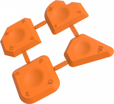 Набор шпателей DECOR для формирования швов "PROFI" Набор шпателей DECOR для формирования швов "PROFI"